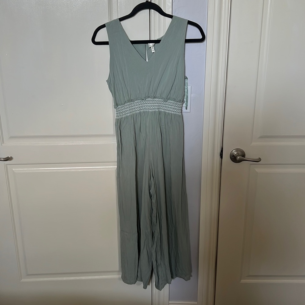 Teal Jumpsuit
